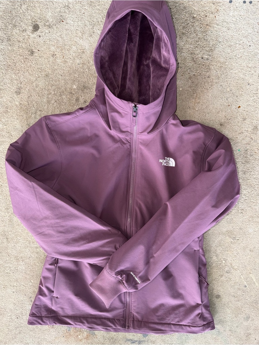 The North Face Women’s Hooded Softshell Jacket - Plum